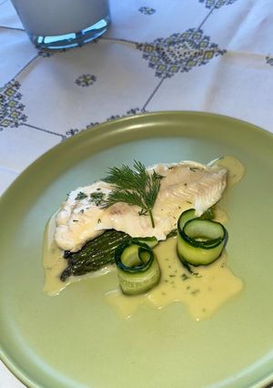 Una foto de Lenguado al Beurre Blanc 🐟