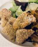 Cod goujons - baked not fried