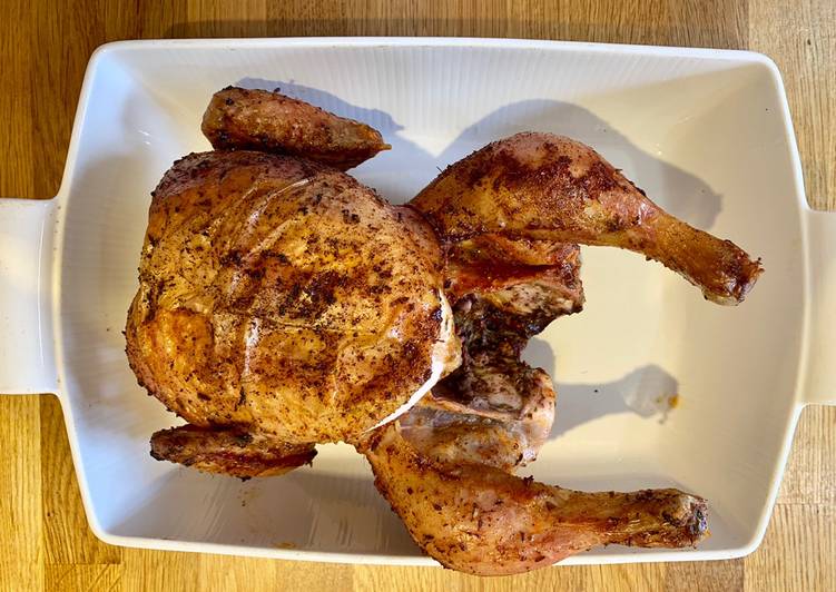 Beer can Chicken on the Braai