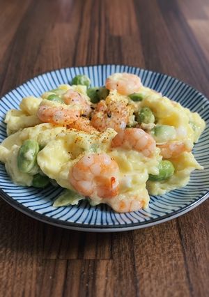 蝦仁炒蛋 的食譜成品照片