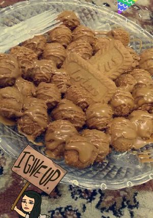 صورة لوصفة كرات اللوتس❤❤