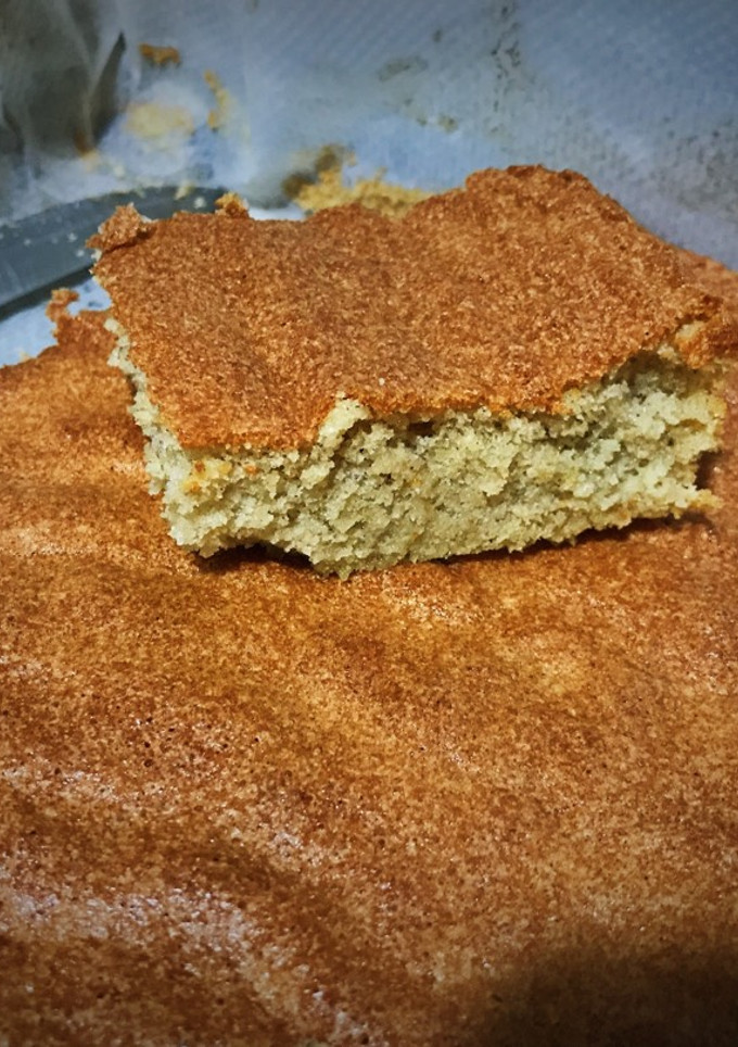 Una foto de Bizcocho de almendra