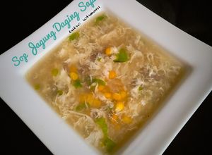 Foto resep Sup Jagung Daging Sapi