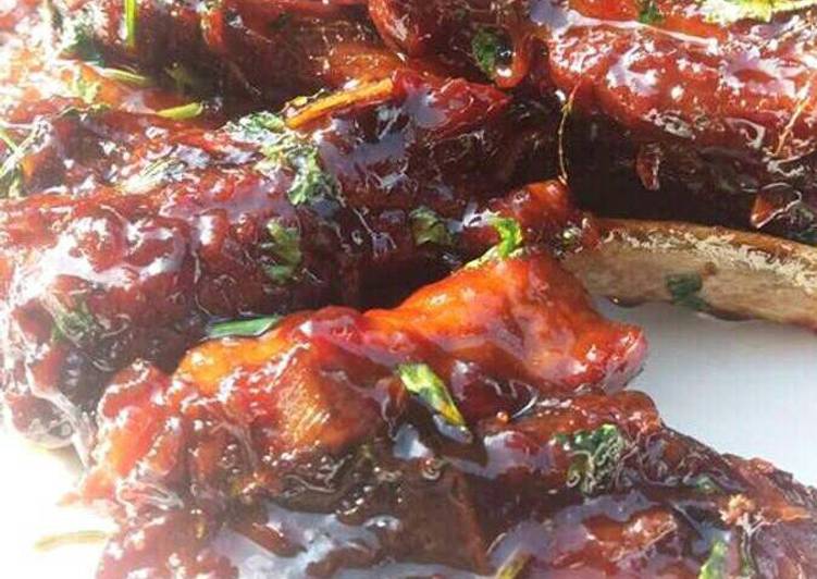 Pork spare ribs