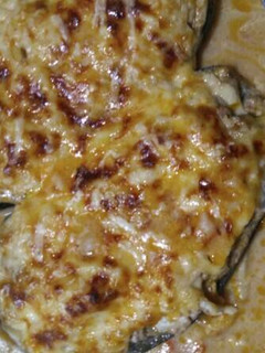Una foto de Berenjenas rellenas de carne y arroz