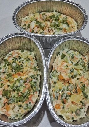 Foto resep Telur Kukus isi Ayam