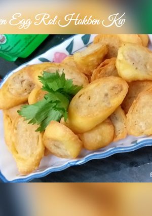 Foto resep Chiken egg roll hokben Kw