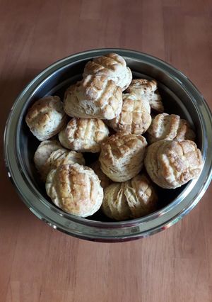 Töpörtyüs pogácsa recept fotója
