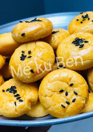 Hình của món Món cho bé : Bánh quy trứng muối phô mai.