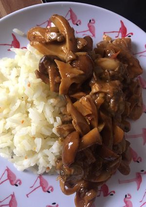 Gombapörkölt 🍄 recept fotója