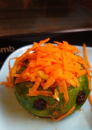 Una foto de Zapallitos rellenos. Recetas de terror