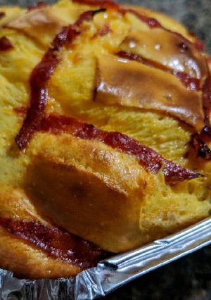 Una foto de PAN🍞De Leche 6, con Chorizo Español...!