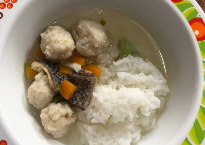 Resep Sup Bakso Ikan Homemade Mpasi 1th Oleh Ayu Kartini Cookpad