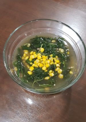 Foto resep Sayur Bayam Jagung