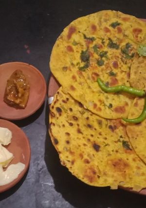 मिस्सी पराठा (Missi Paratha recipe in Hindi) रेसिपी मुख्य फोटो