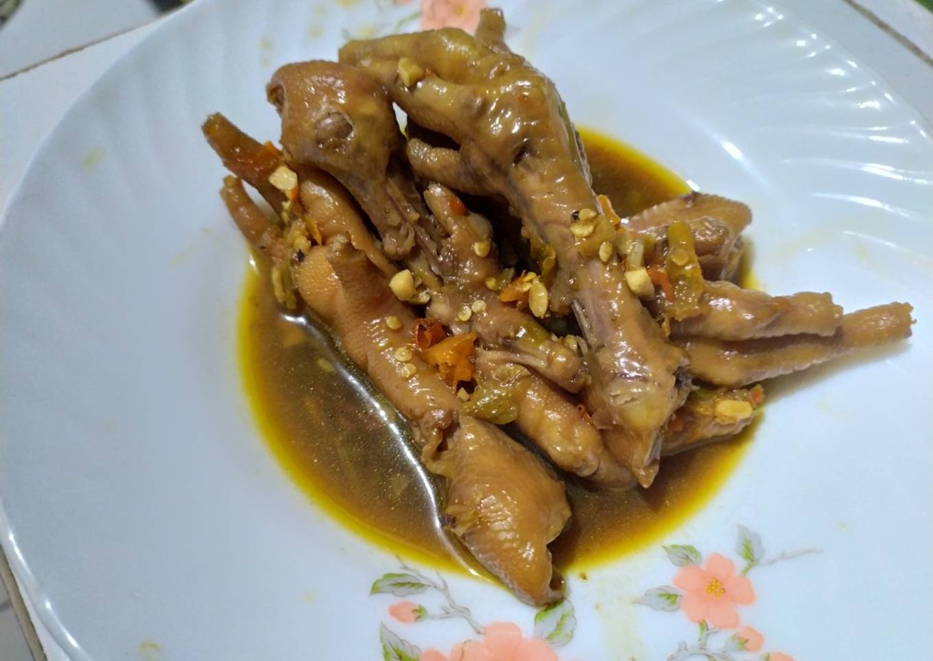 Ceker Mentega Pedas