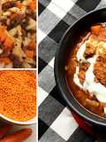 Fullblood Wagyu Chorizo and Red Lentil Soup