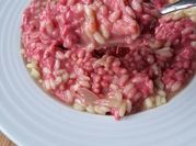 Une photo de risotto mascarpone