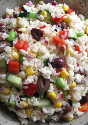A picture of Rice Salad.