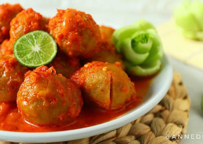 Resep Pentol Bakso Mercon Oleh Anne Desy Cookpad