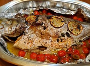 Foto di Ricciola al forno