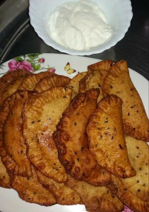 صورة لوصفة فطاير مقلية