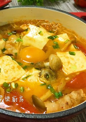 泡菜豆腐鍋 的食譜成品照片