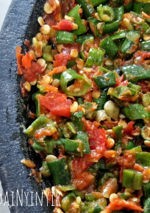 Foto resep Sambal kacang panjang untuk jualan