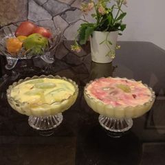 A picture of Fruit custard.
