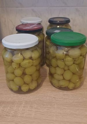 Szőlő befőtt télre recept fotója