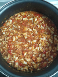 Una foto de Casi chili con pollo