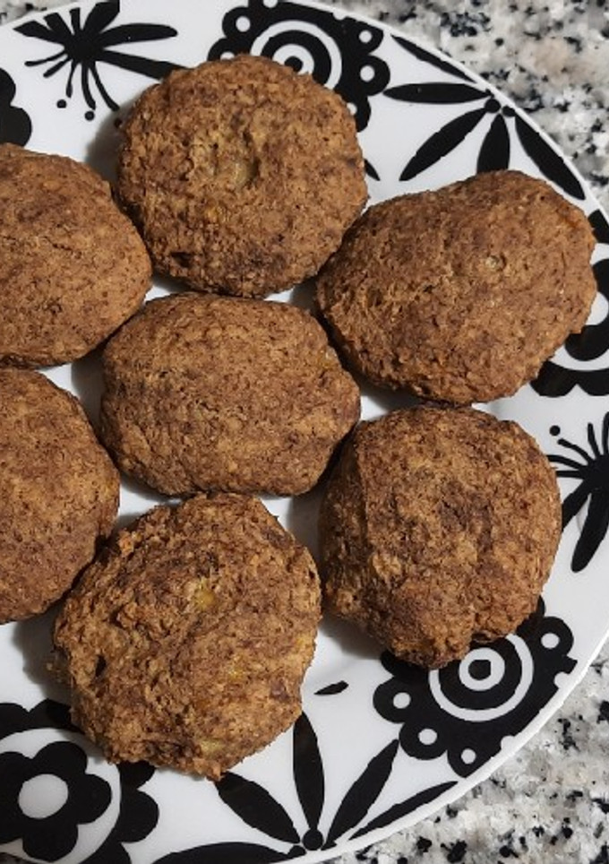 Una foto de Galletas biscuit de avena y plátano