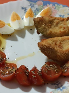 Una foto de Aguacate empanado, en airfryer
