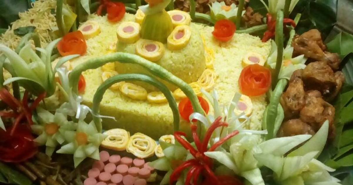 Resep Tumpeng  hari santri oleh siti muryani Cookpad