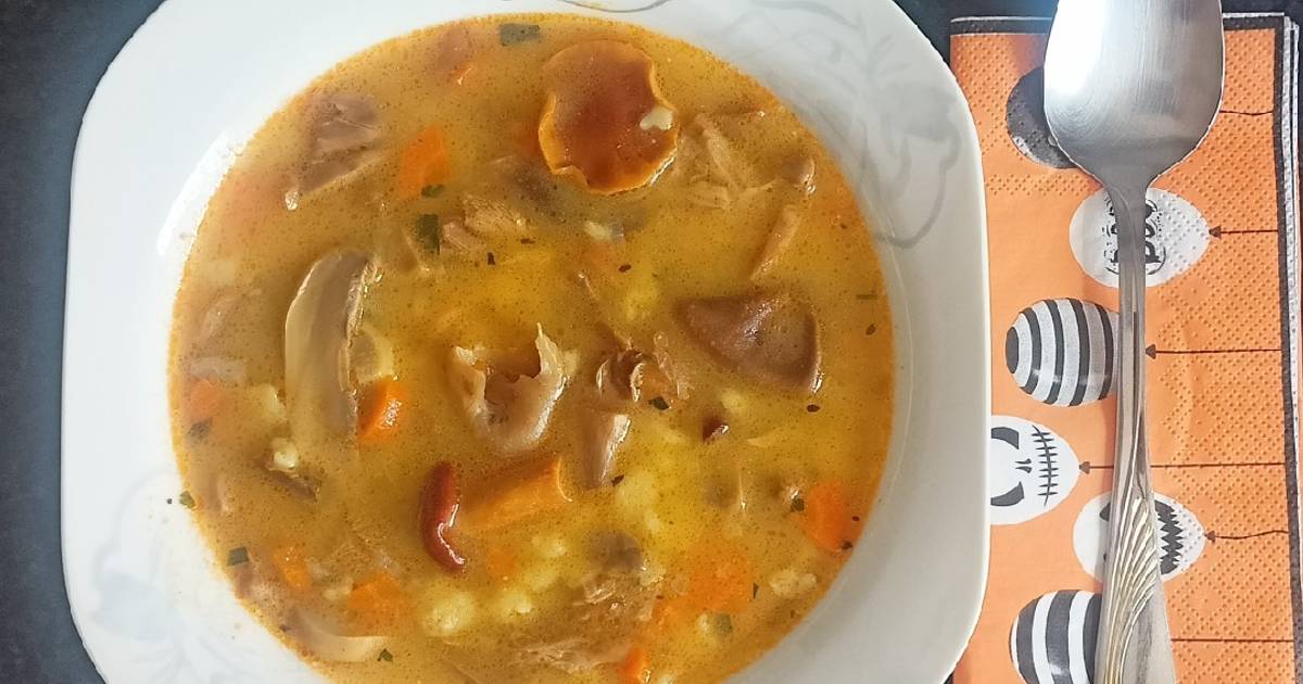 Gomba leves, vegyes gombákból EdinaH receptje Cookpad receptek