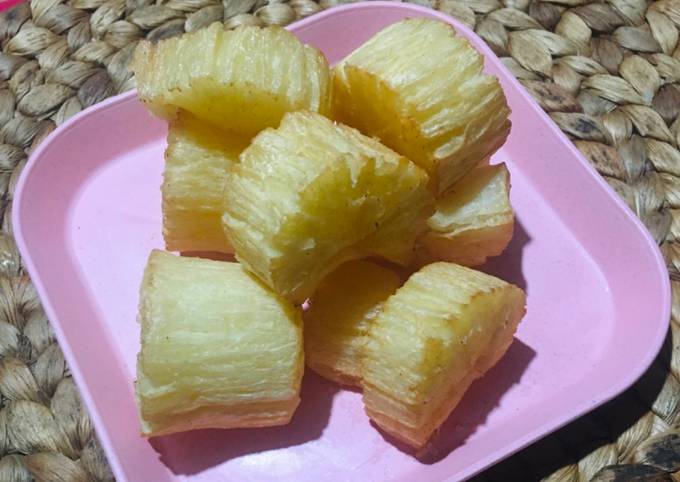 Resep Singkong Goreng Keju Merekah yang Enak Banget