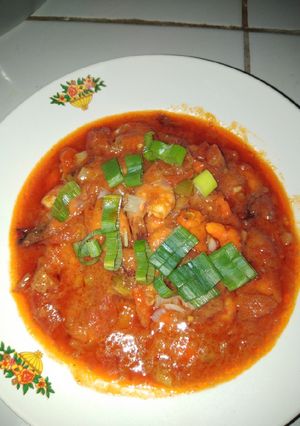 Foto resep Udang saos padang