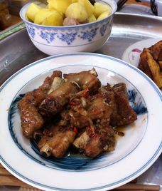 sườn non chua ngọt