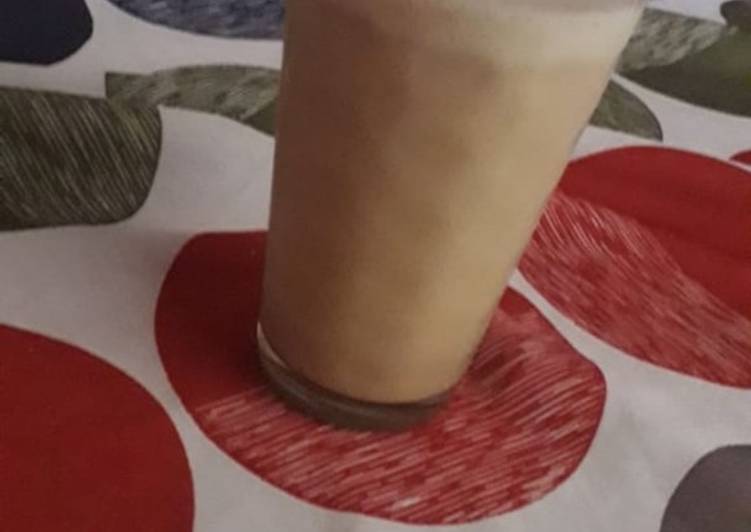 Frapuccino de café con dulce de leche