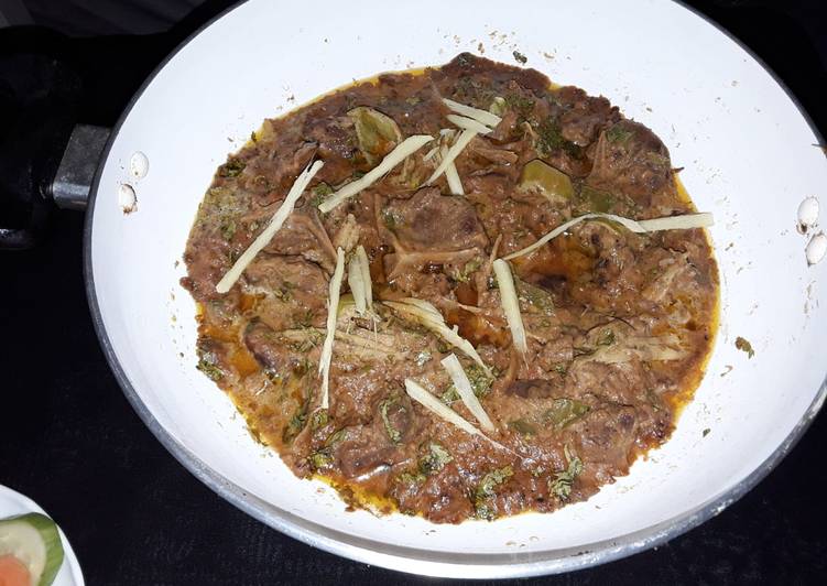 Dhaba style Mutton karahi