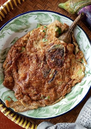 Foto resep Omelet Terong Bakar