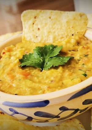 Una foto de Salsa Guacamole con Nachos