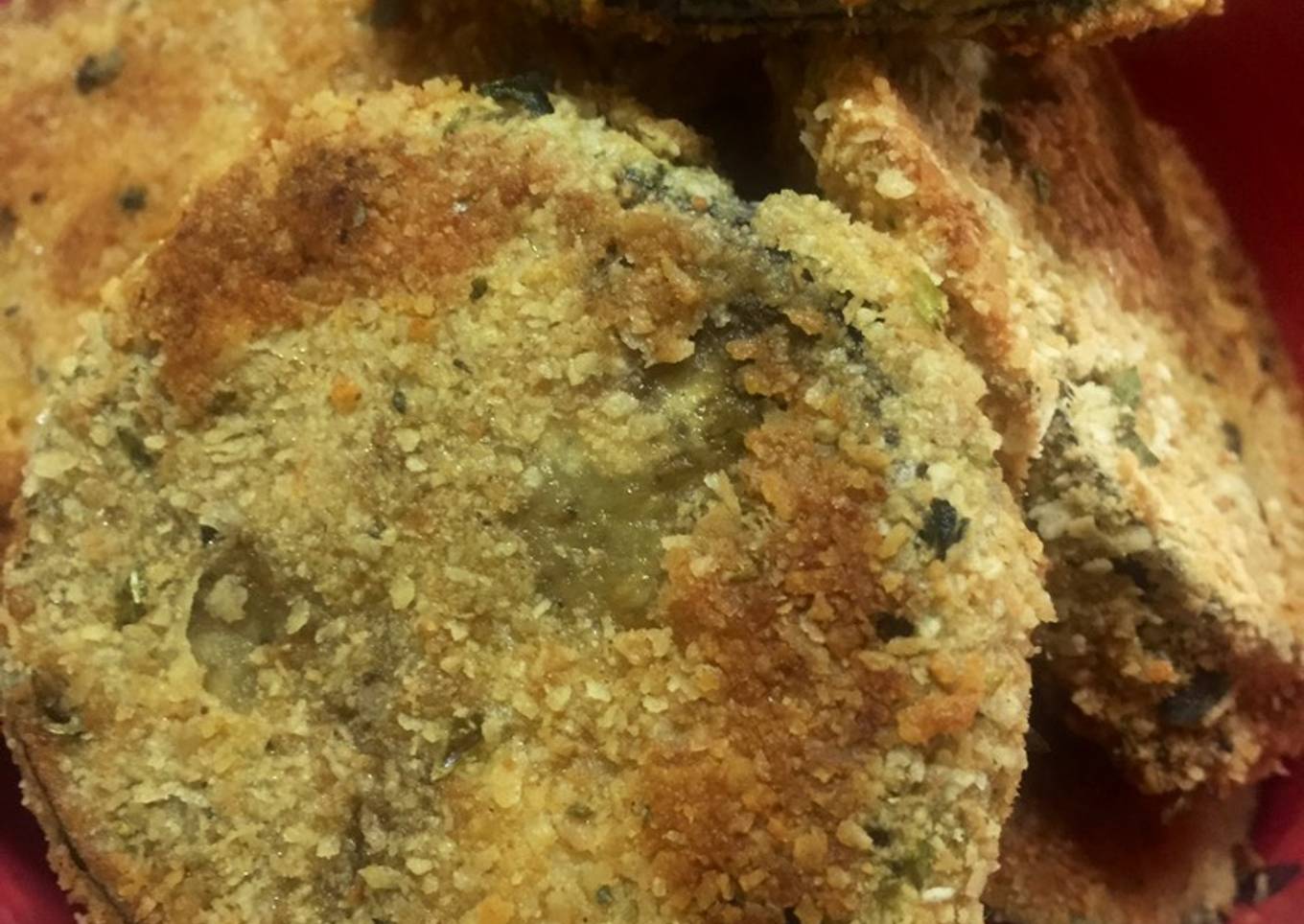 Berenjena 🍆 empanada frita