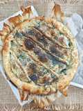 Torta rustica cicorie e uova