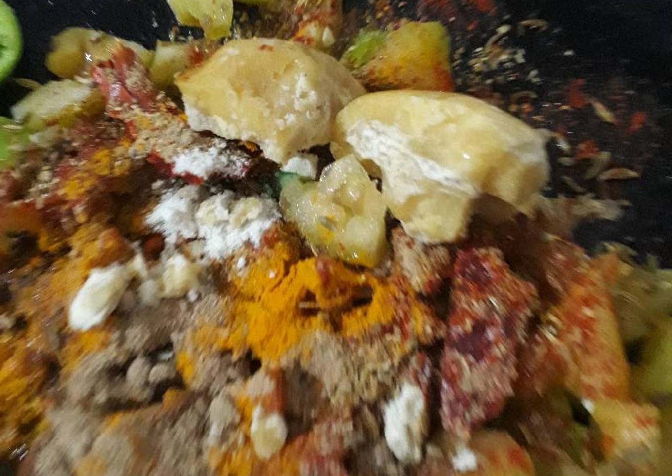 increase methi green pepper