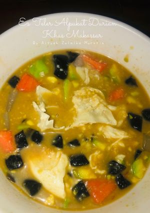 Foto resep Es Teler Alpukat Durian (Khas Makassar)