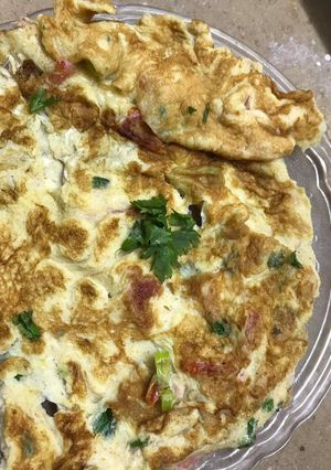 A picture of Desi omelet.