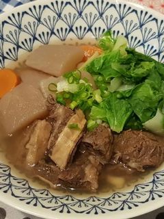 清燉蘿蔔牛肉湯(WMF壓力鍋) 的食譜成品照片