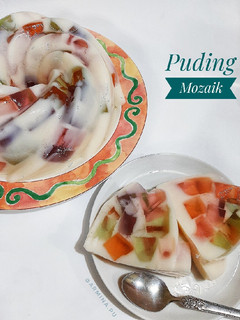 Foto resep Puding Mozaik