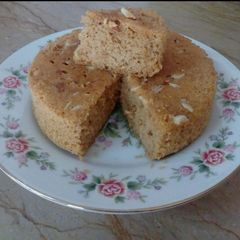 A picture of Almond cake, whole wheat flour sa 🎂🎂.
